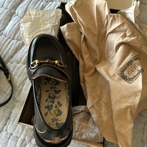 Gucci loafer horsebit, Nero, size 39+